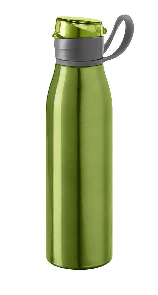 KORVER. Пляшка для спорту 650 мл, колір світло-зелений