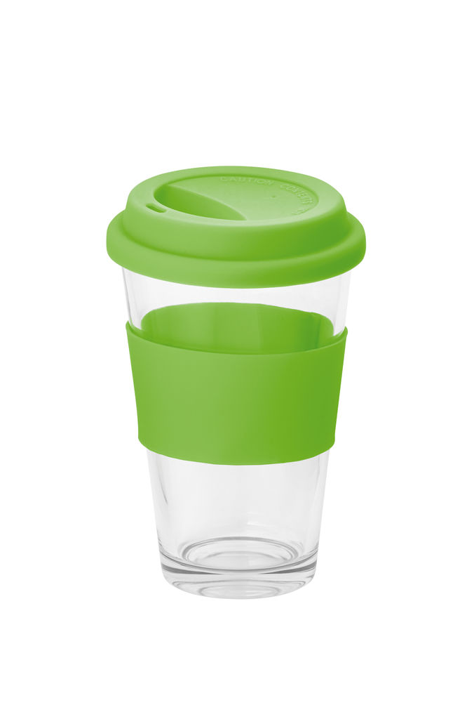 BARTY. Чашка для путешествия 330 мл, цвет светло-зеленый