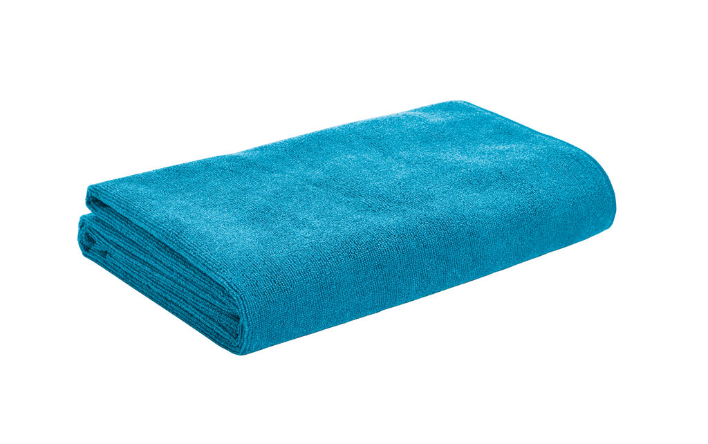 Пляжное полотенце, цвет голубой