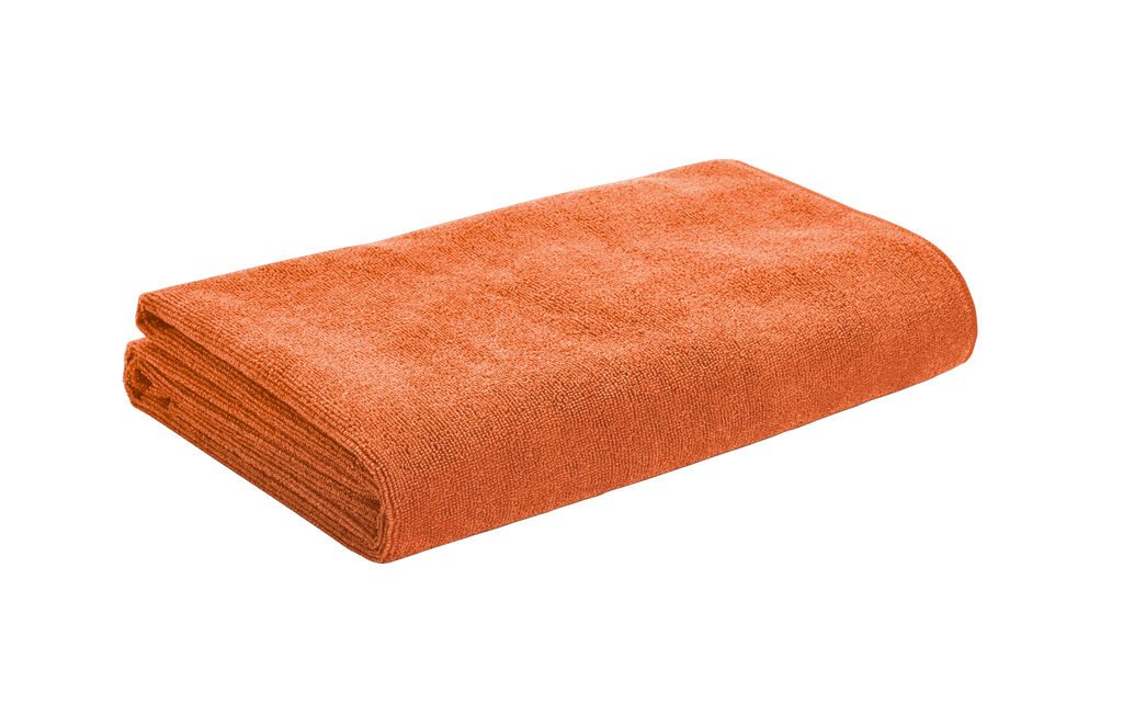 Пляжное полотенце, цвет оранжевый