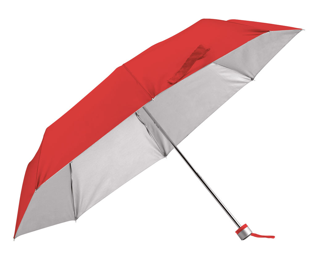 TIGOT. Компактна парасолька, колір червоний