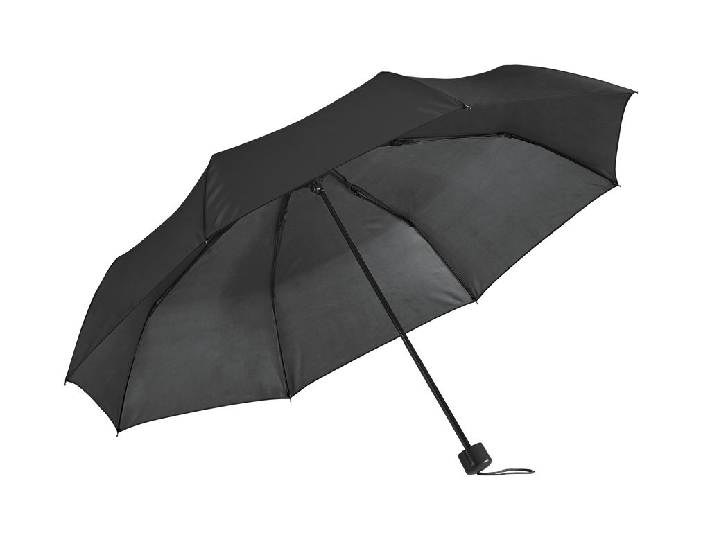 Компактный зонт, цвет черный