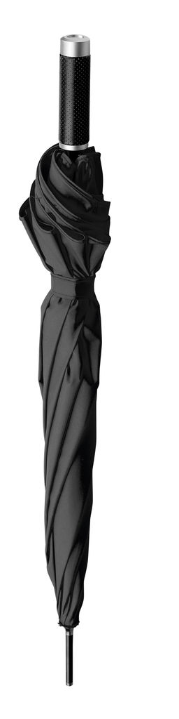 Автоматический зонт из полиэстера, 8 секторов, SANTINI, цвет черный - 99156-103- Фото №2