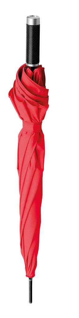 Автоматический зонт из полиэстера, 8 секторов, SANTINI, цвет красный - 99156-105- Фото №2