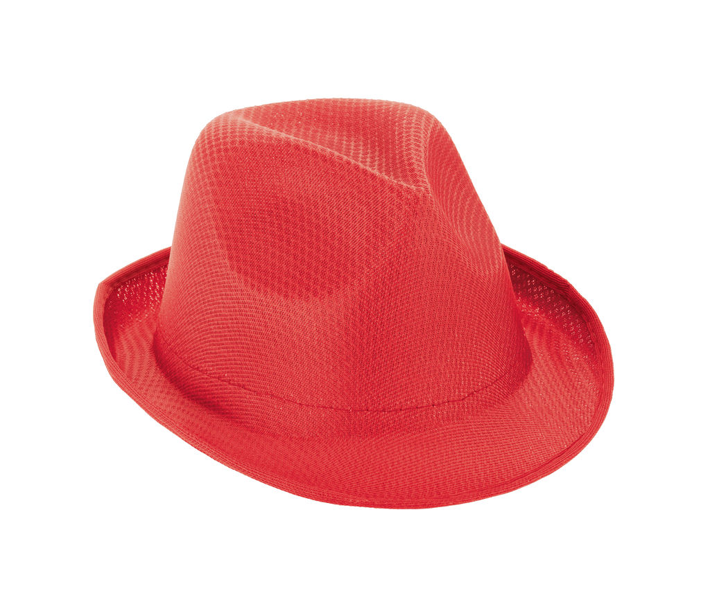 Шляпа, цвет красный