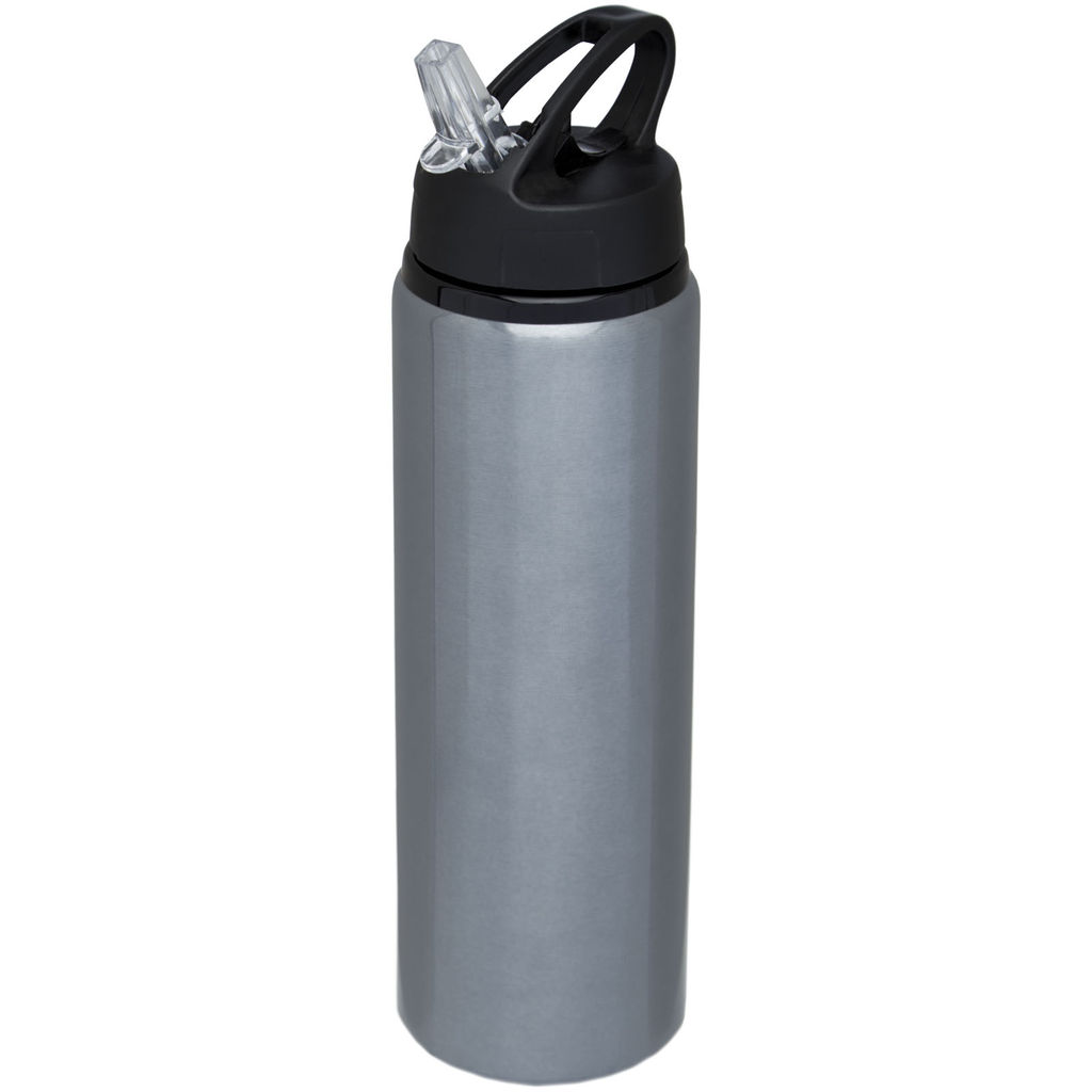 Пляшка спортивна Fitz, колір сірий