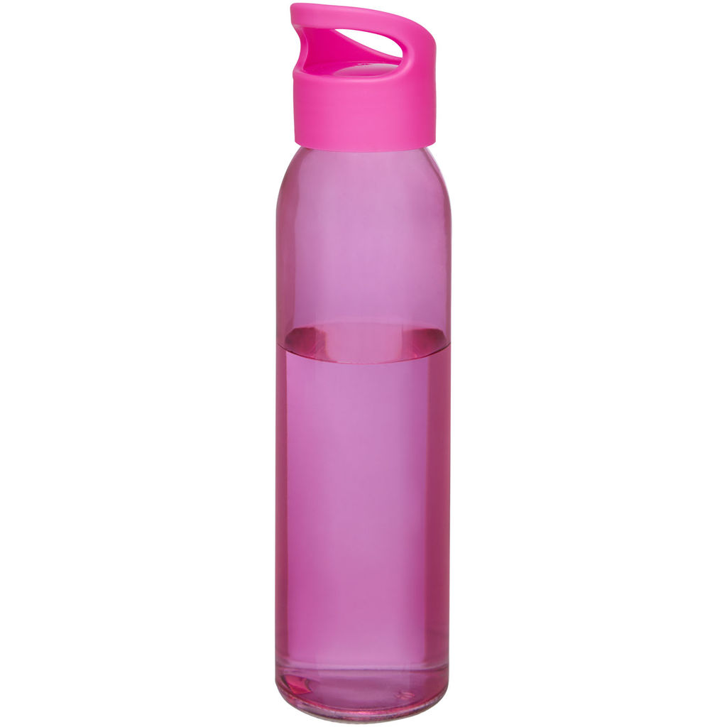 Пляшка спортивна Sky, колір рожевий