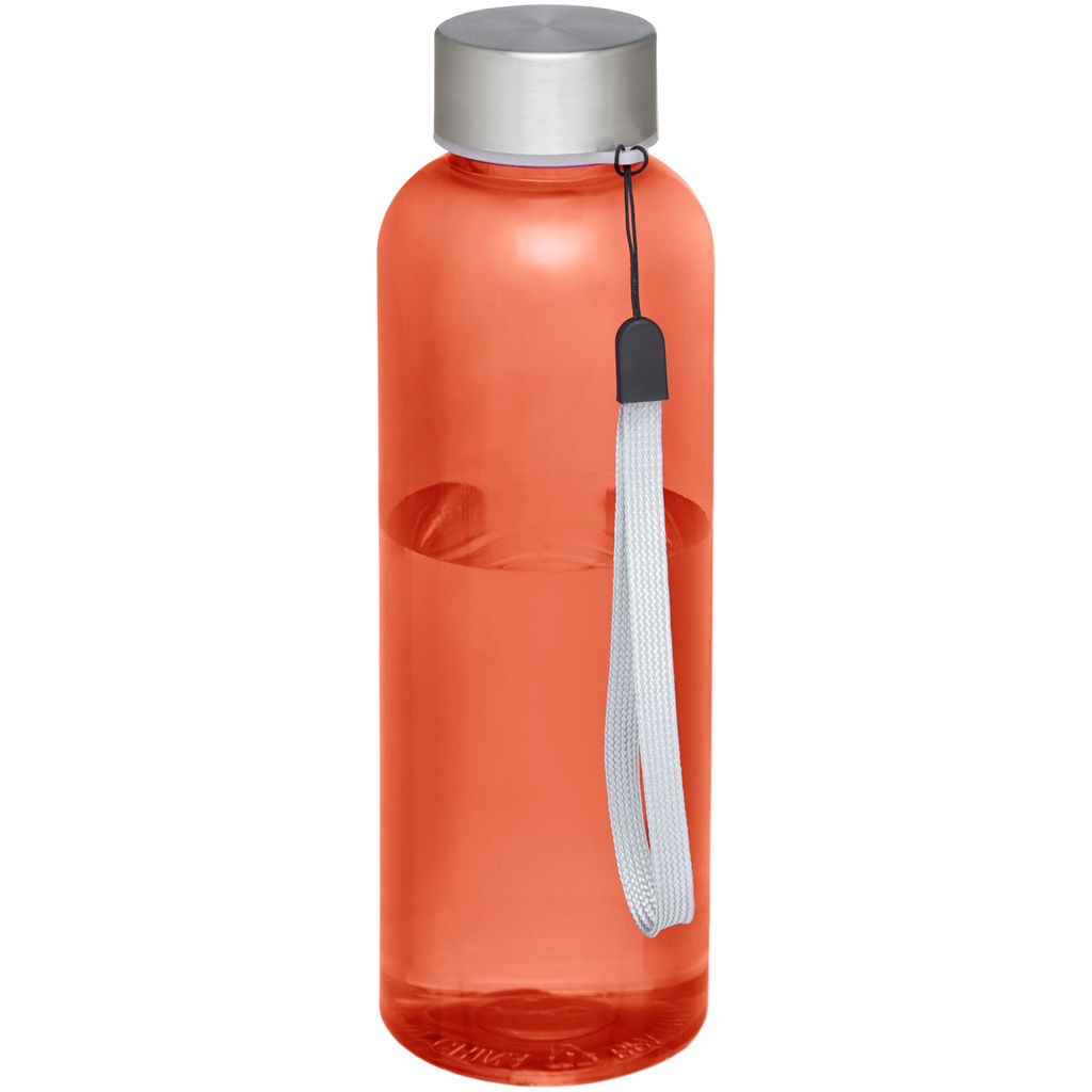 Пляшка спортивна Bodhi, колір червоний прозорий
