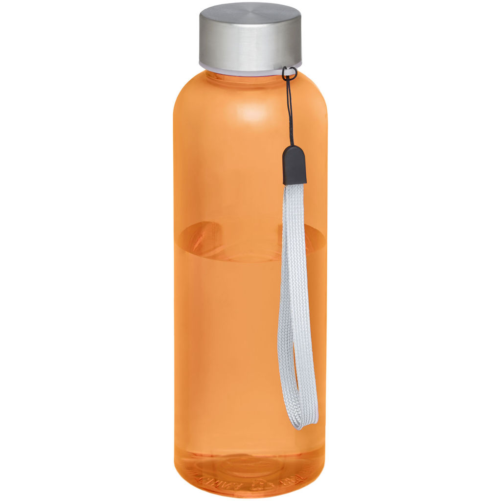 Пляшка спортивна Bodhi, колір помаранчевий прозорий