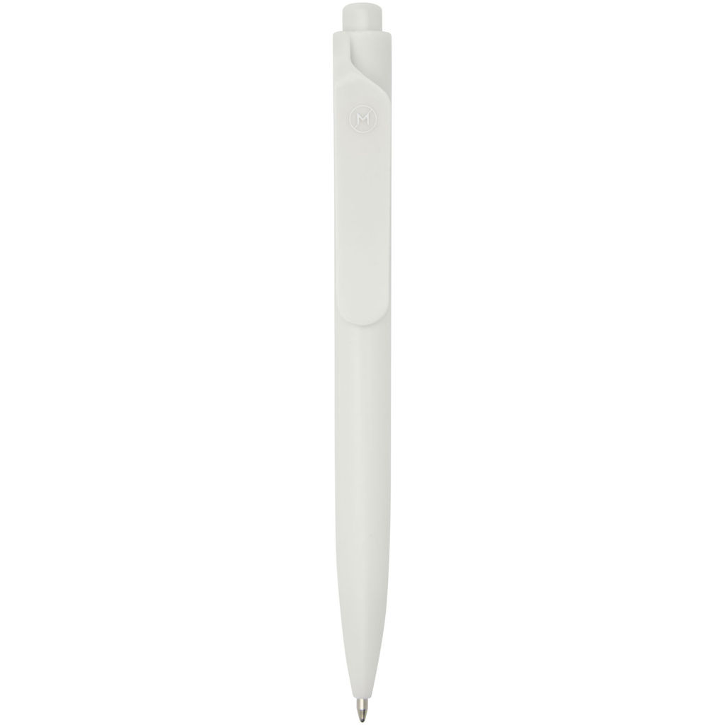 Ручка кулькова Stone, колір білий