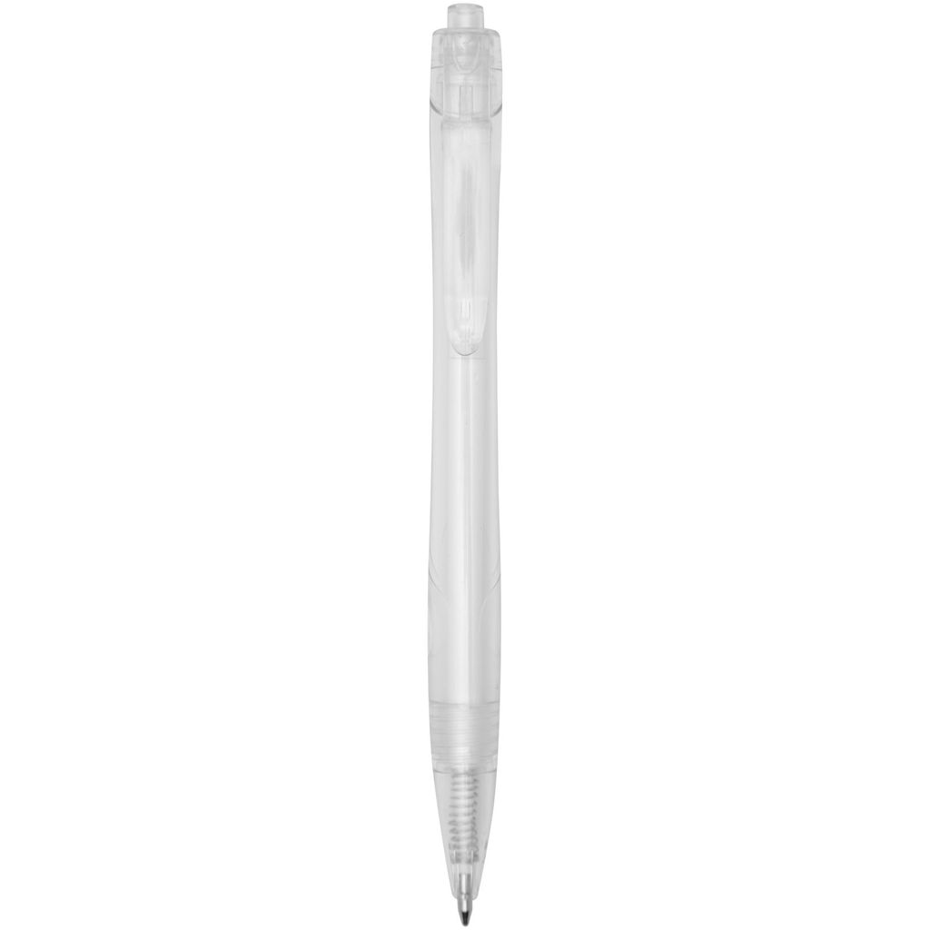 Ручка шариковая Honua , цвет белый, прозрачный