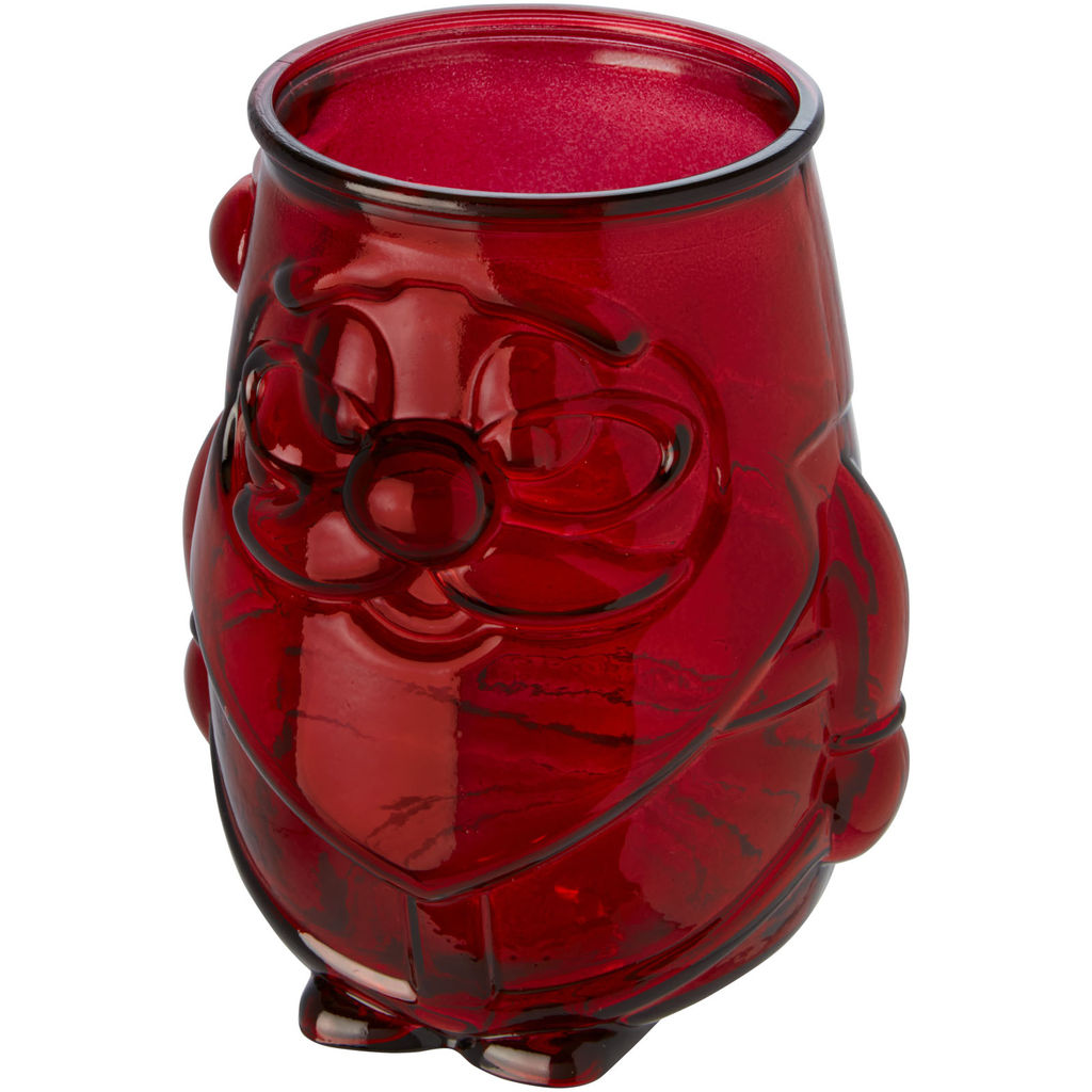 Подставка для чайной свечи Nouel , цвет красный прозрачный