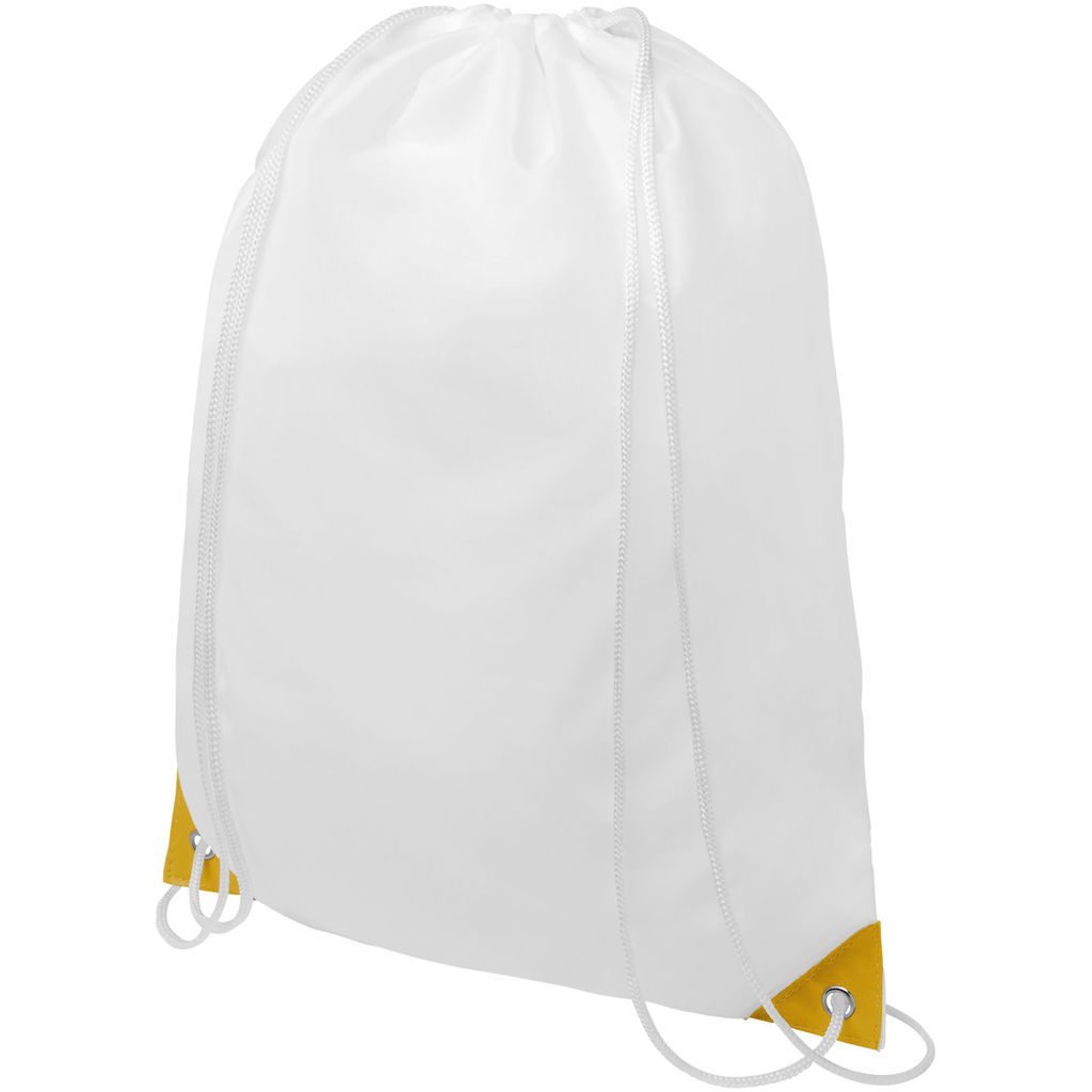 Рюкзак на шнурках Oriole , цвет белый, желтый