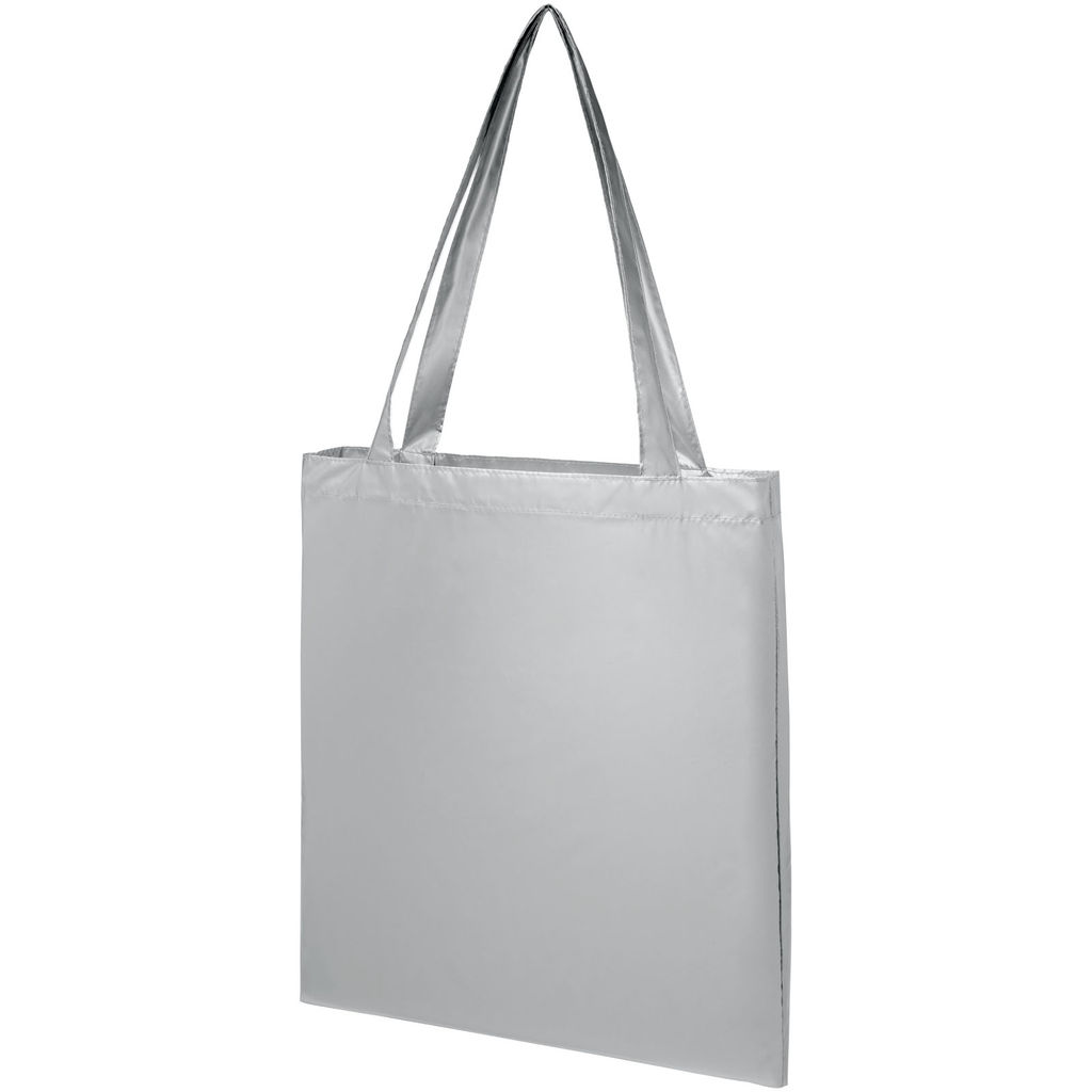 Еко-сумка Salvador, колір сріблястий