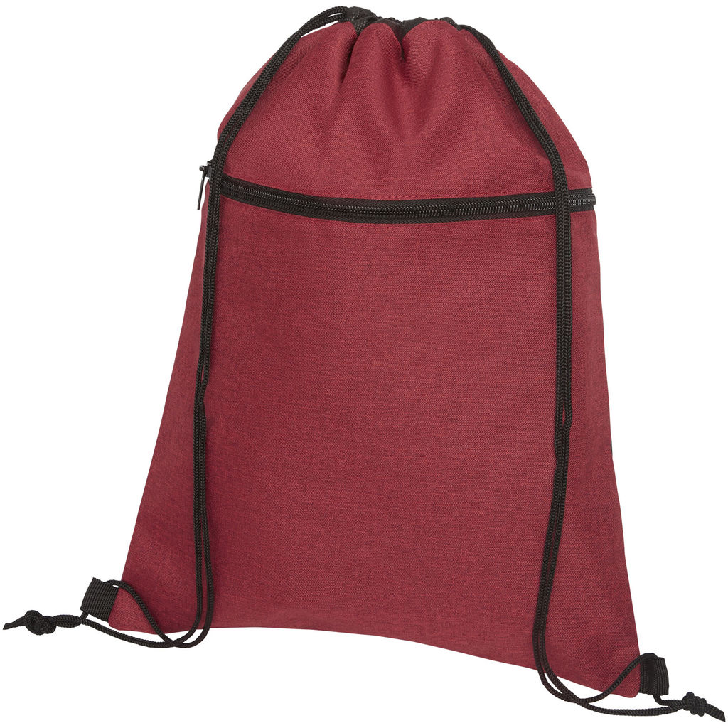 Рюкзак на шнурках Hoss, колір вересковий,  темний червоний