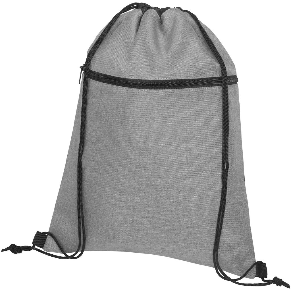 Рюкзак на шнурках Hoss, колір вересковий,  середньо-сірий