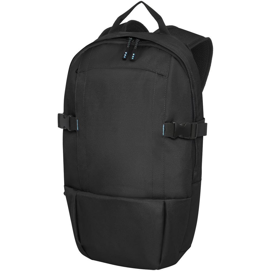 Рюкзак для ноутбука Baikal, колір суцільний чорний