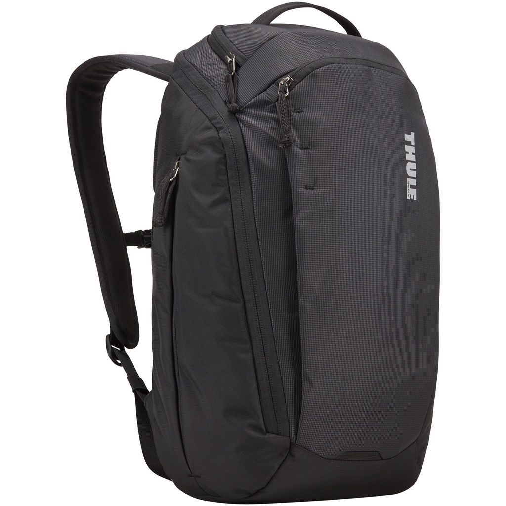Рюкзак для ноутбука EnRoute, колір суцільний чорний