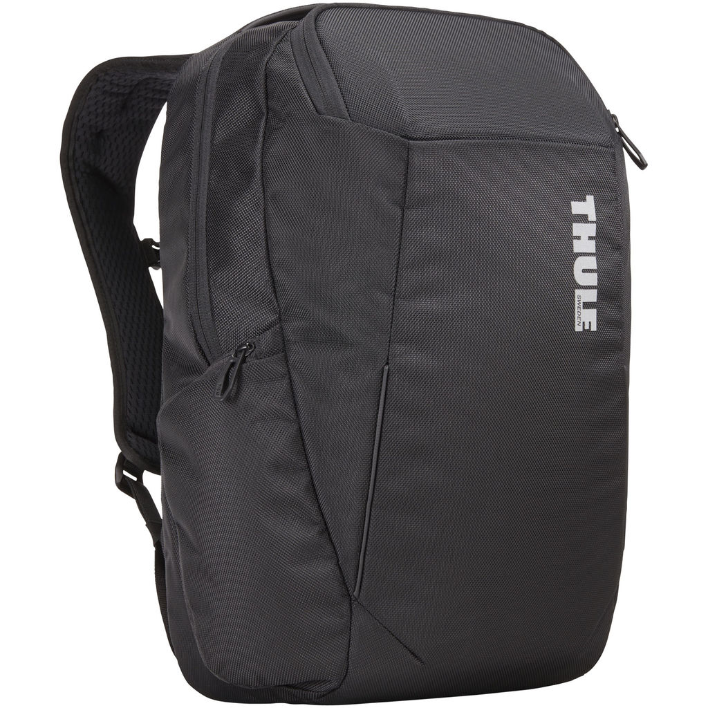 Рюкзак для ноутбука Accent, колір суцільний чорний