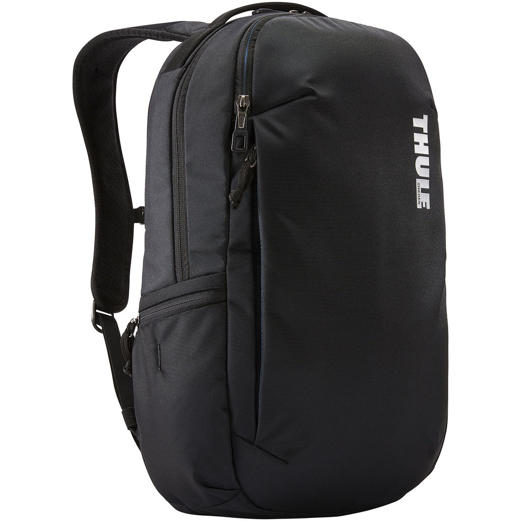 Рюкзак для ноутбука Subterra, колір суцільний чорний