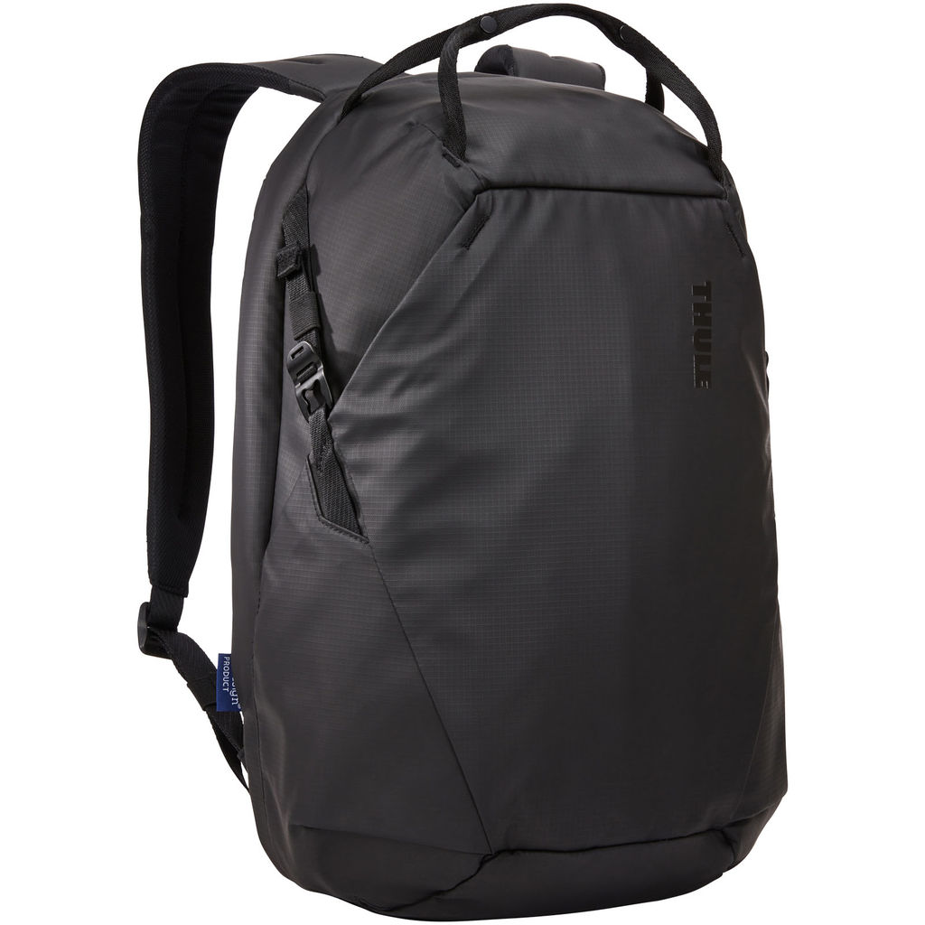 Рюкзак для ноутбука Tact, колір суцільний чорний