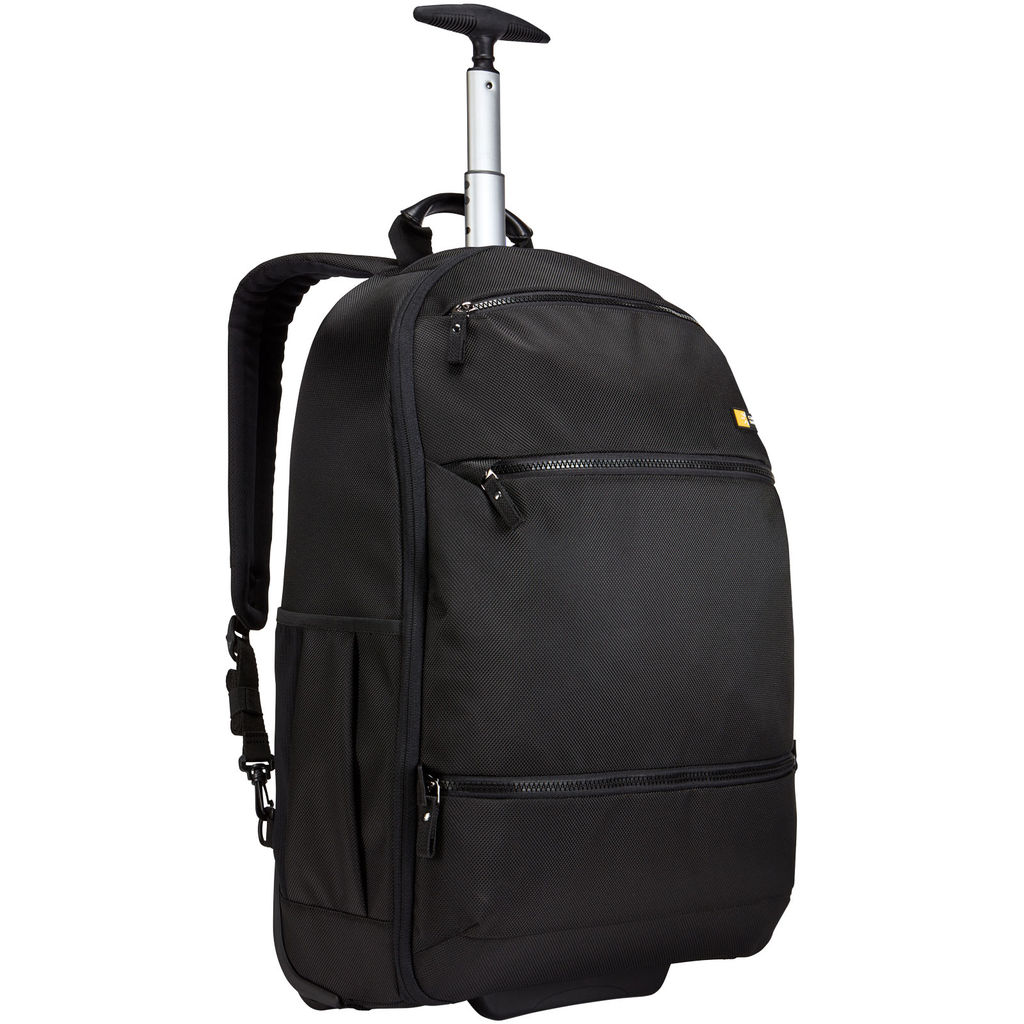 Рюкзак складаний для ноутбука Bryker, колір суцільний чорний