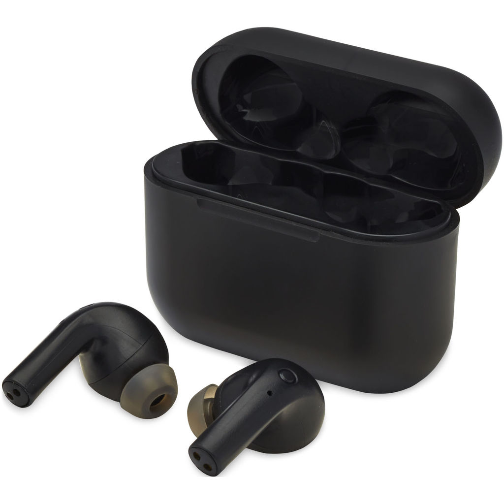 Навушники бездротові Braavos 2 True Wireless, колір суцільний чорний