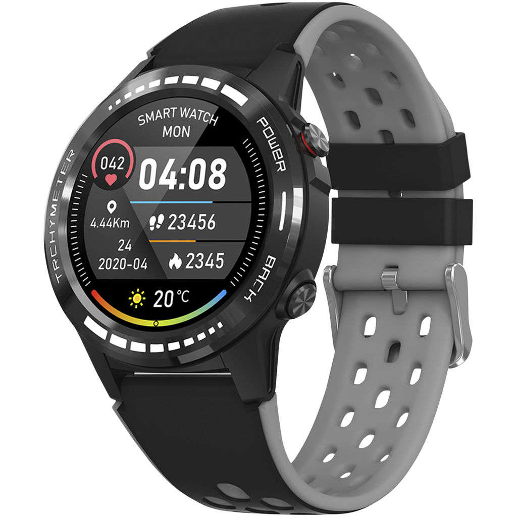 Смарт-часы Prixton GPS SW37, цвет сплошной черный