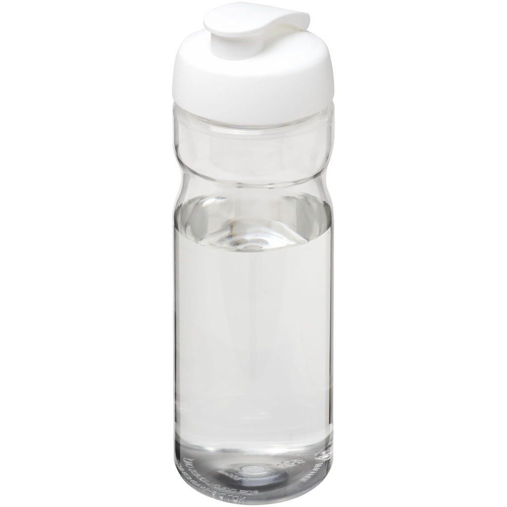 Пляшка спортивна H2O Active Base Pure, колір прозорий, білий