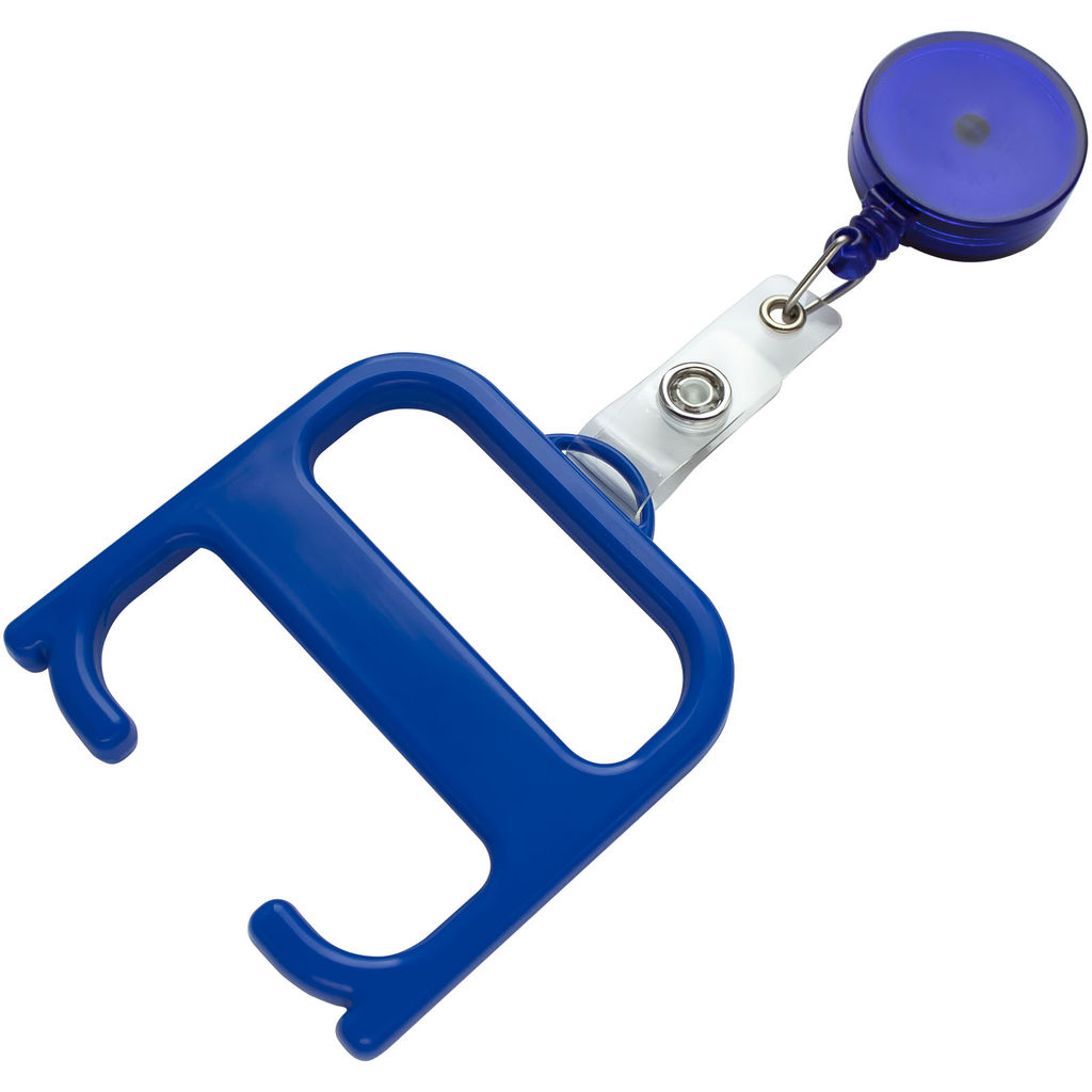 Ключ бесконтактный , цвет ярко-синий, прозрачный васильковый