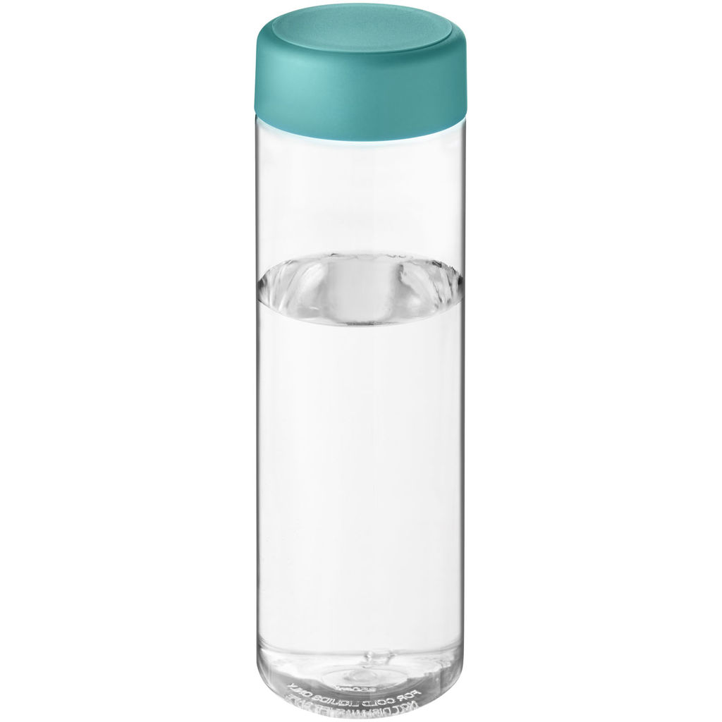 Пляшка для води H2O Vibe, колір прозорий, колір морської хвилі