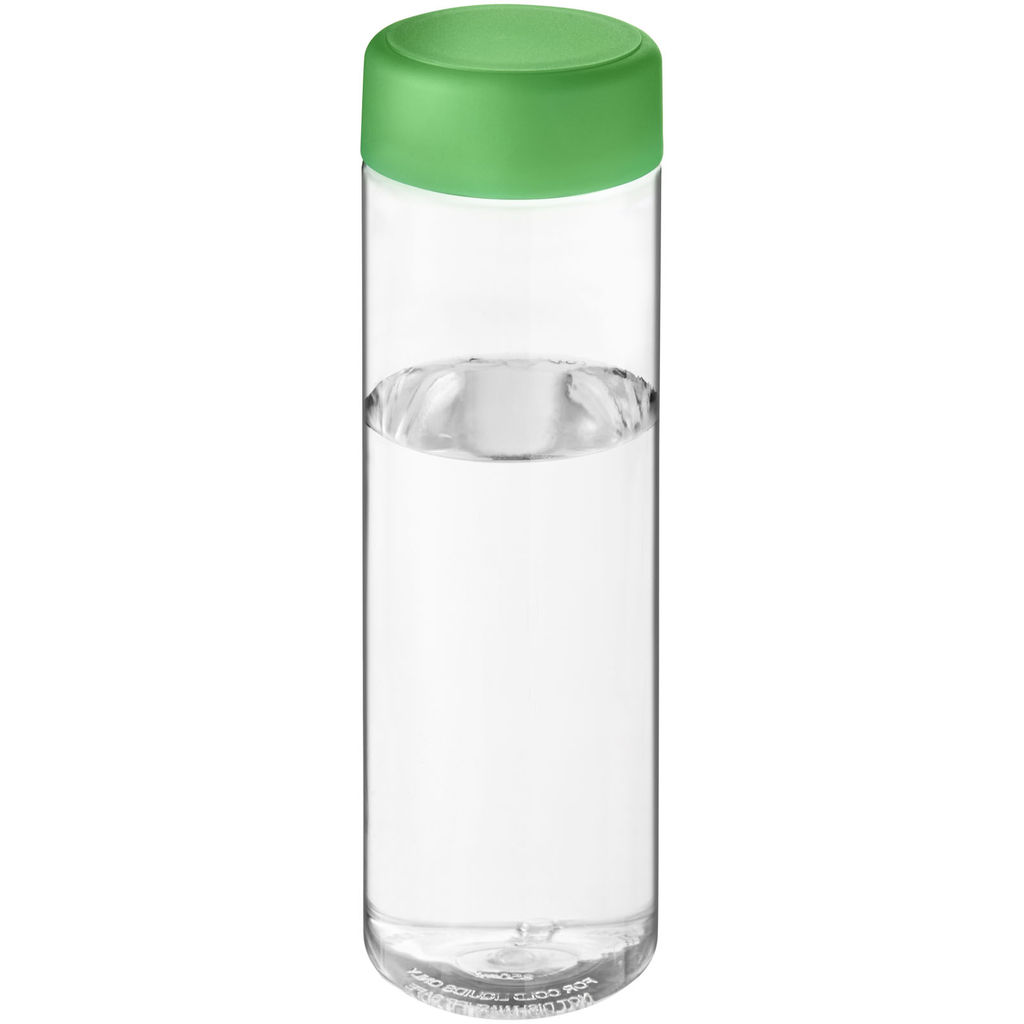 Пляшка для води H2O Vibe, колір прозорий, зелений