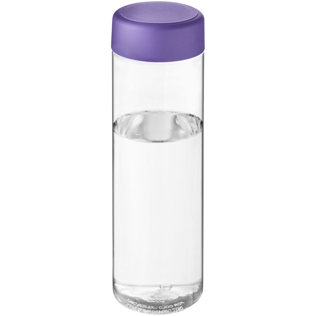 Пляшка для води H2O Vibe, колір прозорий, пурпурний