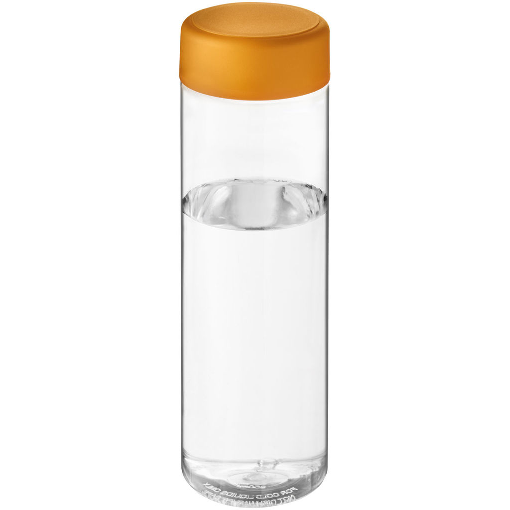 Бутылка для воды H2O Vibe , цвет прозрачный, оранжевый