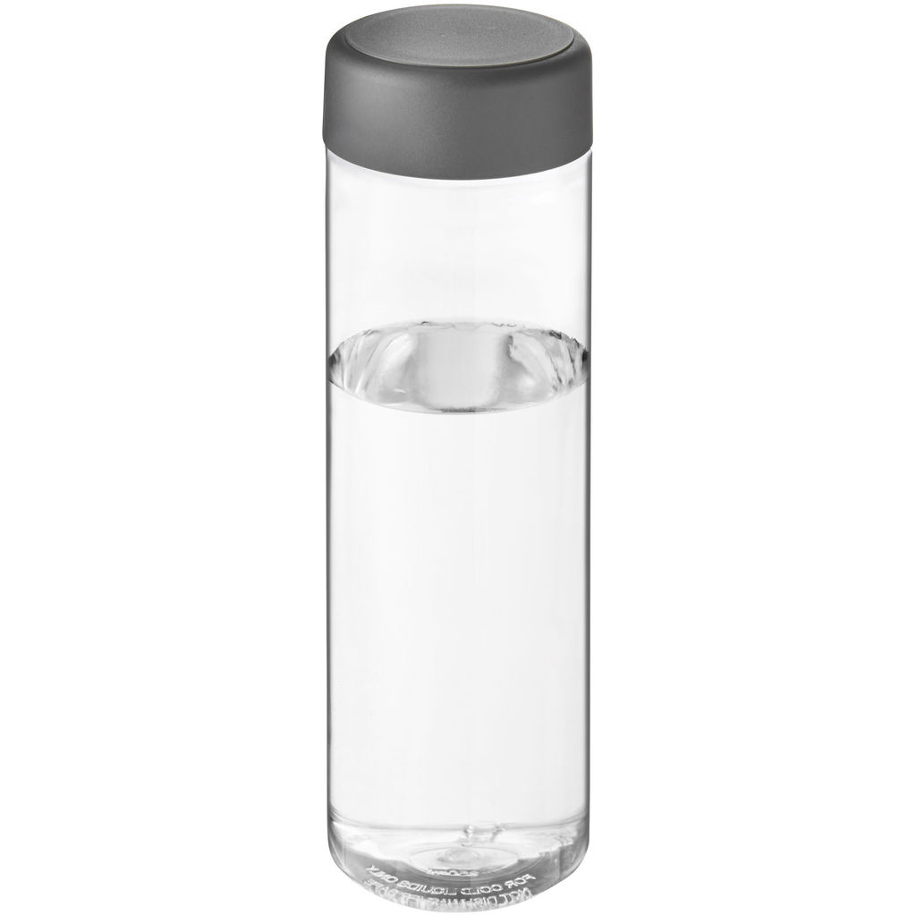 Бутылка для воды H2O Vibe , цвет прозрачный, штормовой серый