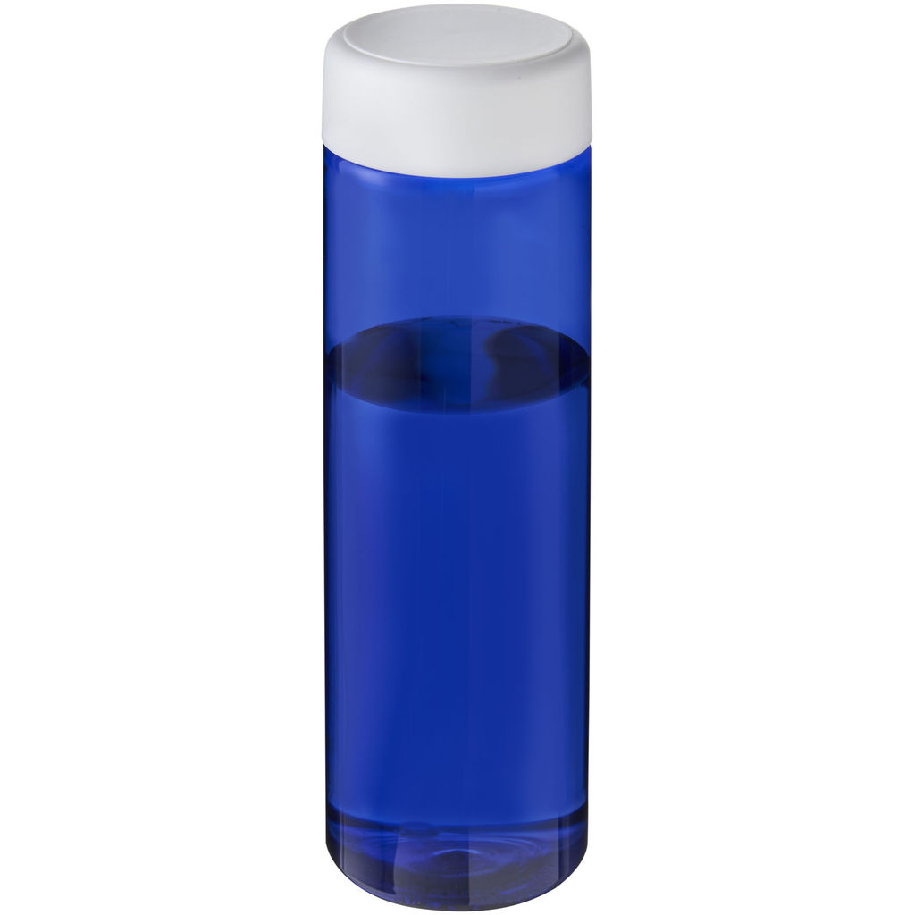 Пляшка для води H2O Vibe, колір синій, білий