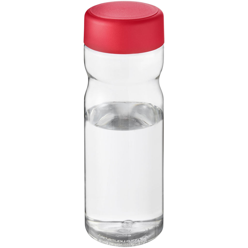 Пляшка для води H2O Base, колір прозорий, червоний
