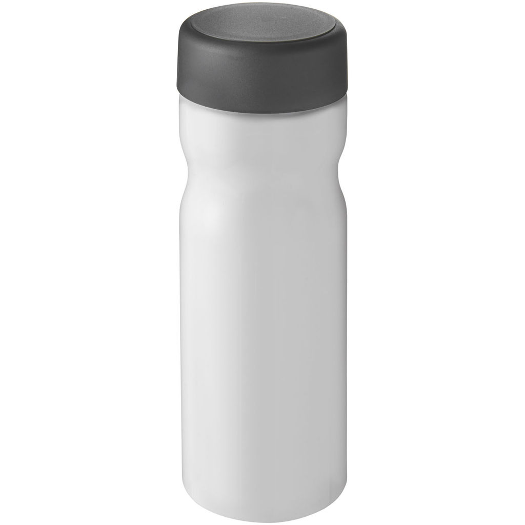 Пляшка для води H2O Base, колір білий сірий