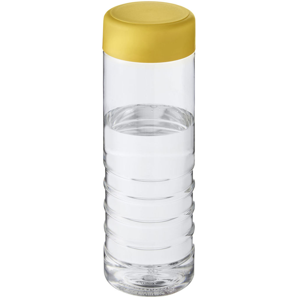 Пляшка для водиH2O Treble, колір прозорий, жовтий