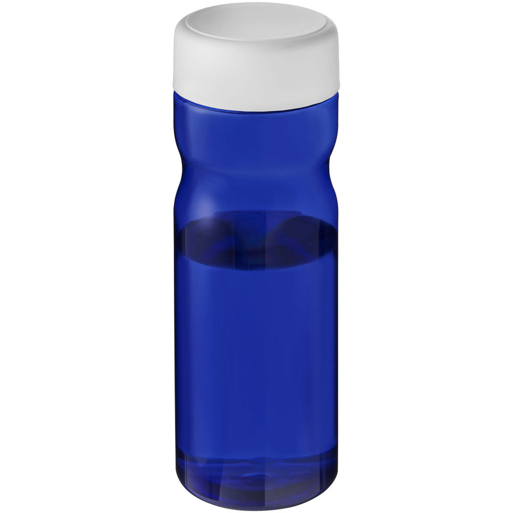 Пляшка для води H2O Eco Base, колір синій, білий