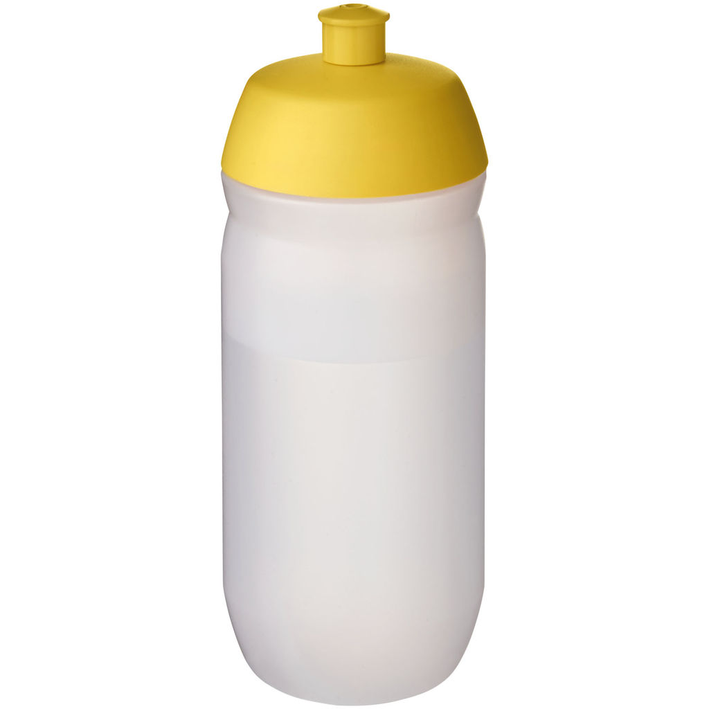 Пляшка спортивна HydroFlex Clear, колір жовтий, матовий clear