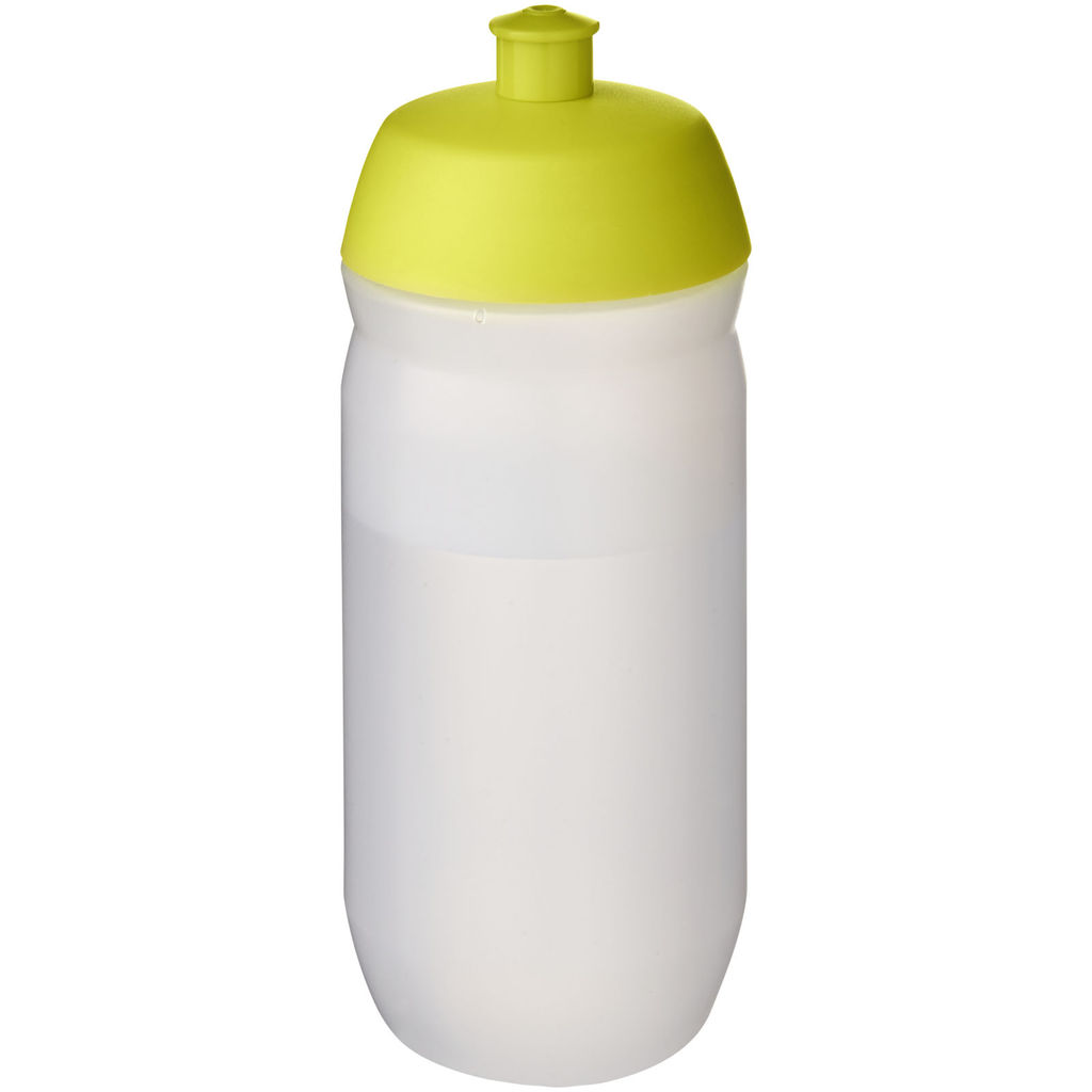 Пляшка спортивна HydroFlex Clear, колір лайм, матовий clear