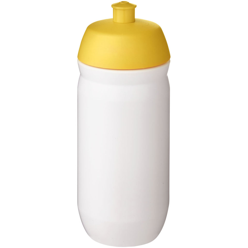 Пляшка спортивна HydroFlex, колір жовтий, білий