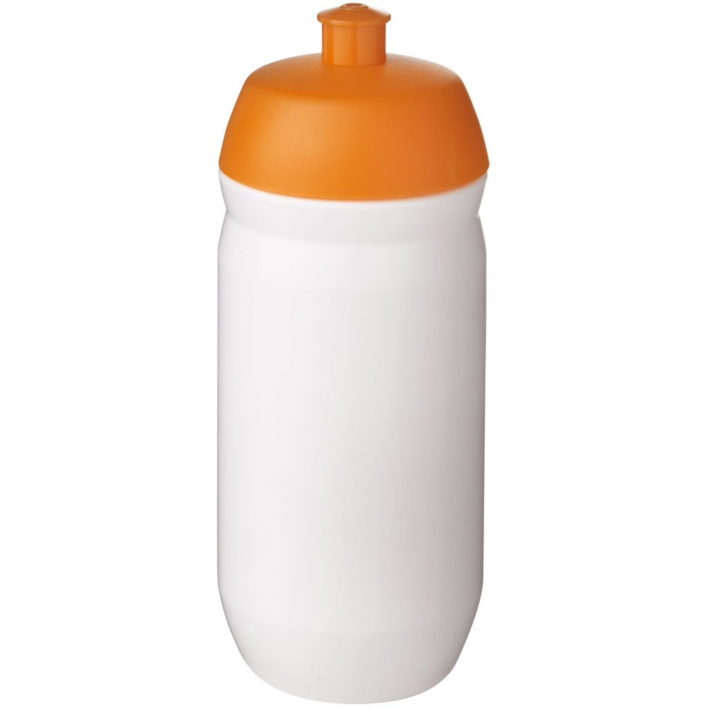 Пляшка спортивна HydroFlex, колір помаранчевий, білий