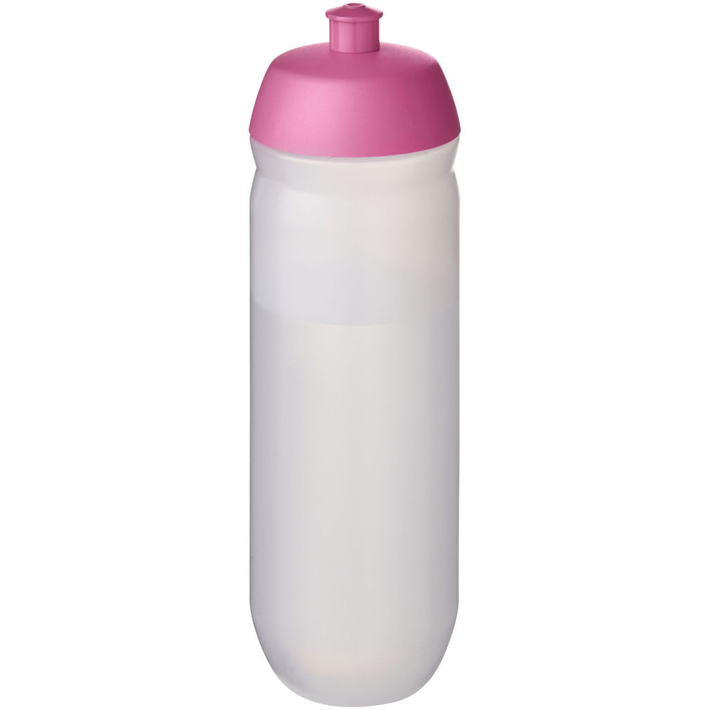 Пляшка спортивна HydroFlex Clear, колір рожевий, матовий clear
