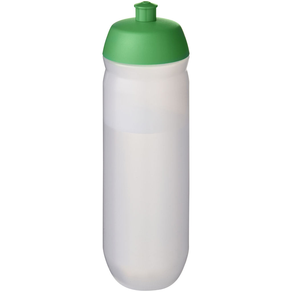 Пляшка спортивна HydroFlex Clear, колір зелений, матовий clear