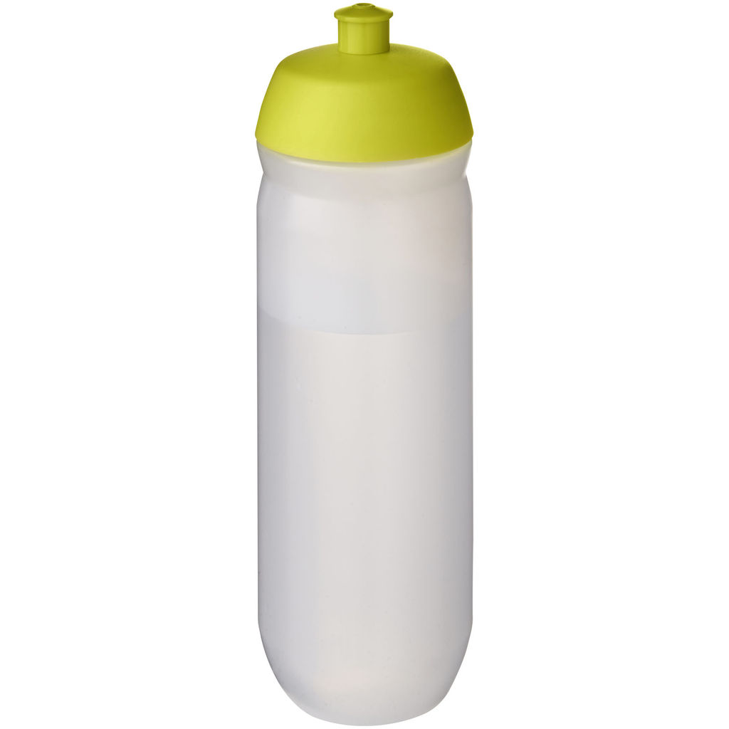 Пляшка спортивна HydroFlex Clear, колір зелений лайм, матовий clear