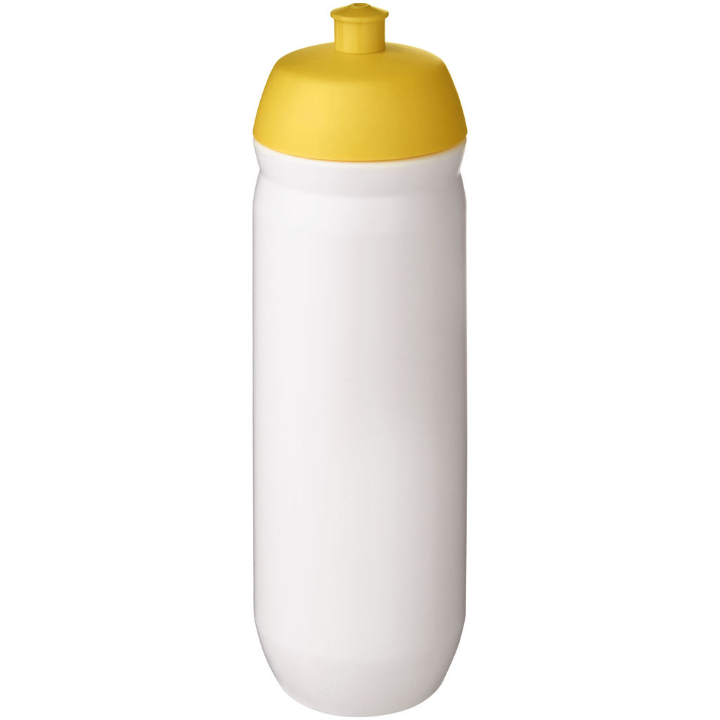 Пляшка спортивна HydroFlex, колір жовтий, білий