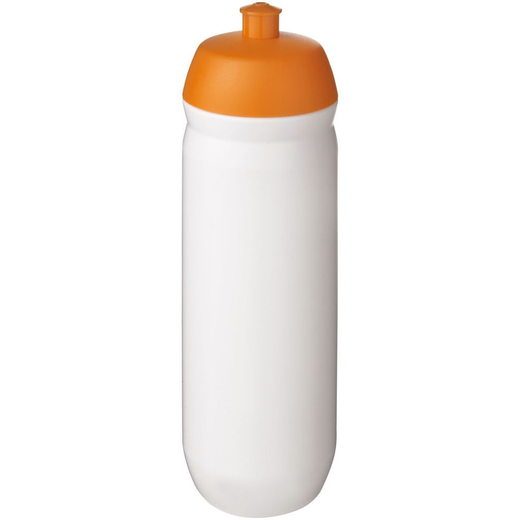 Пляшка спортивна HydroFlex, колір помаранчевий, білий