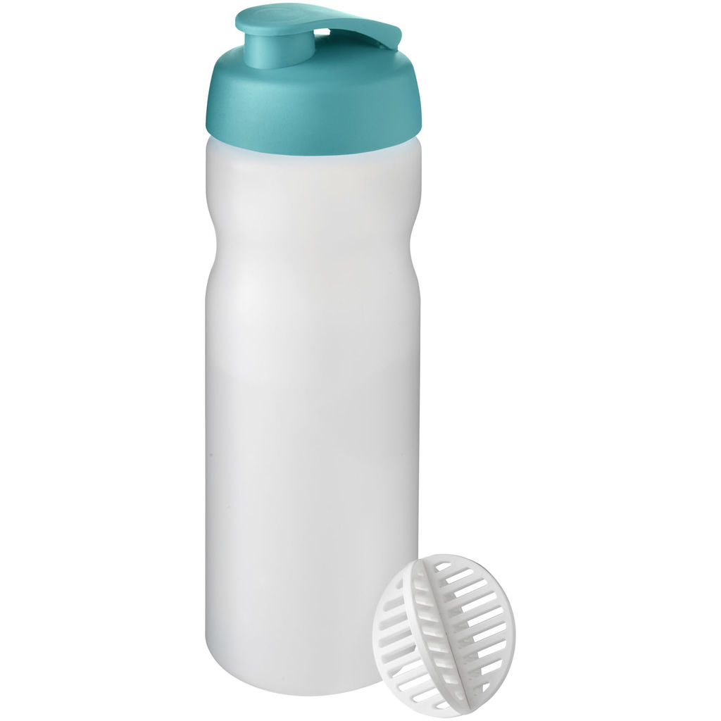 Бутылка спортивная-шейкер Baseline Plus , цвет аква, матовый clear